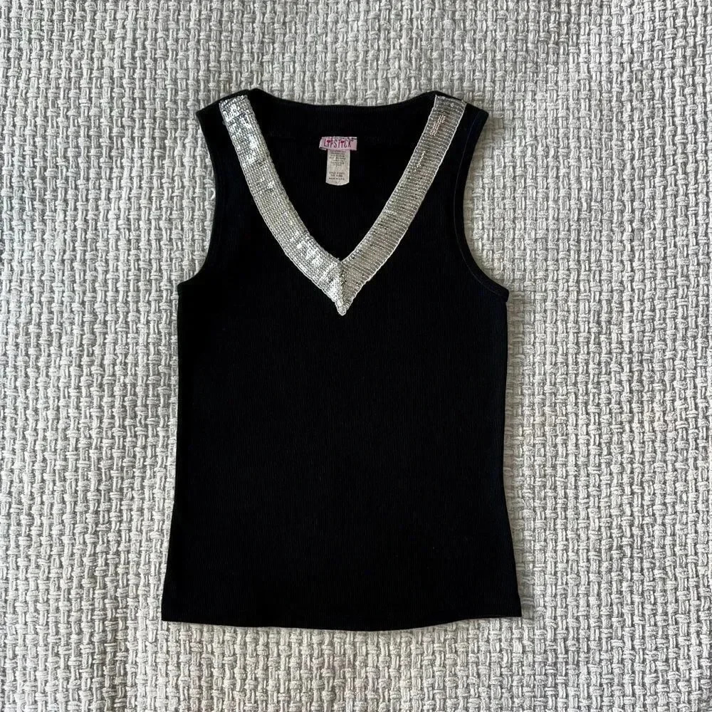 vintage Ribbed Tank Top - Picture 4 of 4